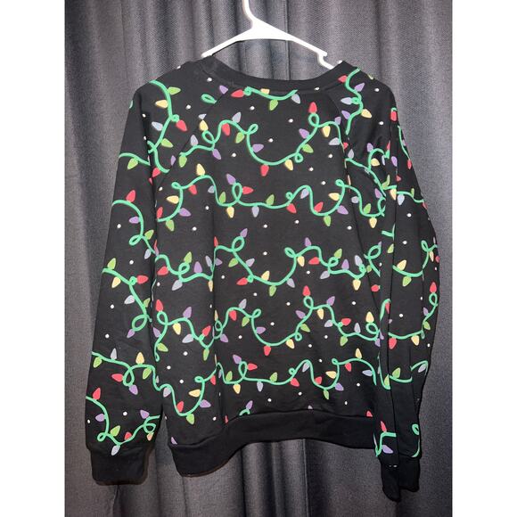 Ugly Christmas Sweater Sweatshirt Xmas Large - Picture 3 of 3